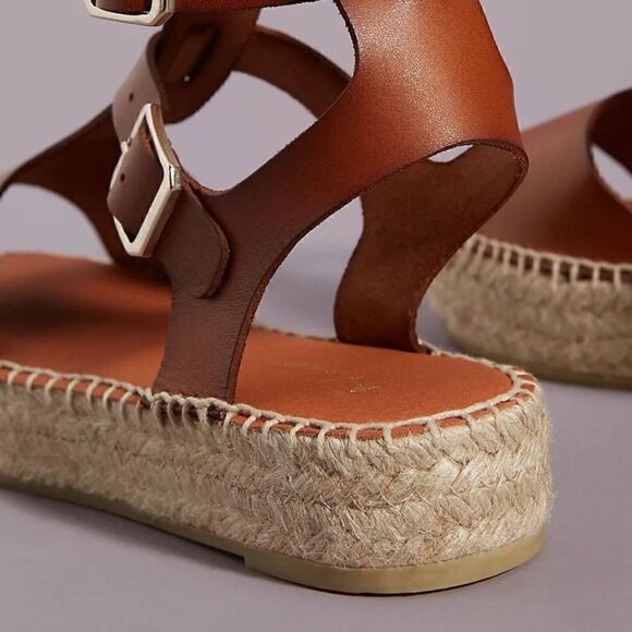 NWT Clio Platform Gladiator Espadrilles Sandal - Picture 4 of 15